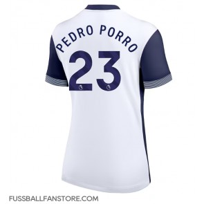 Tottenham Hotspur Pedro Porro #23 Replik Heimtrikot Damen 2024-25 Kurzarm